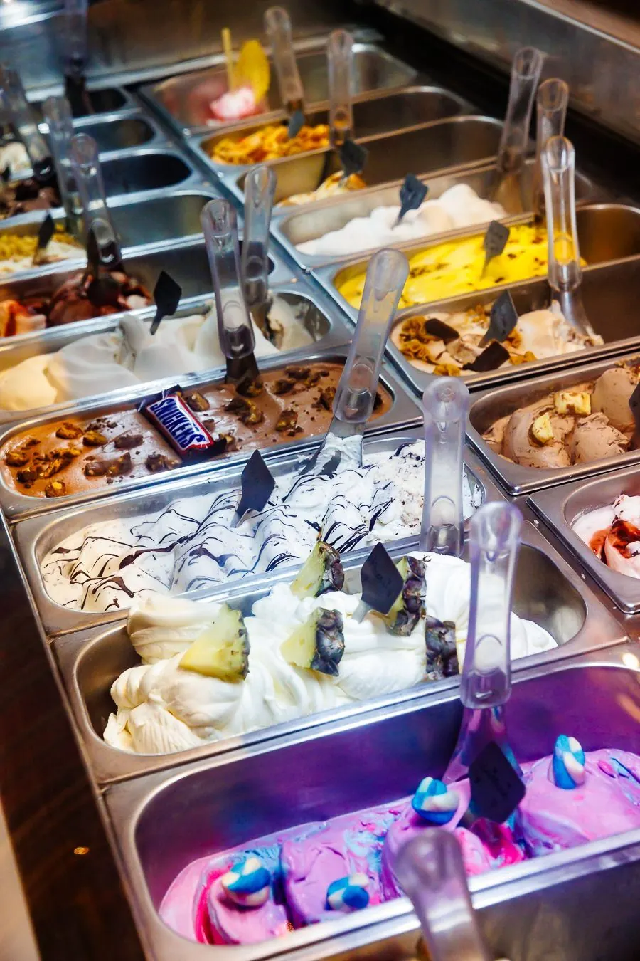 Buffet de doces do café da tarde